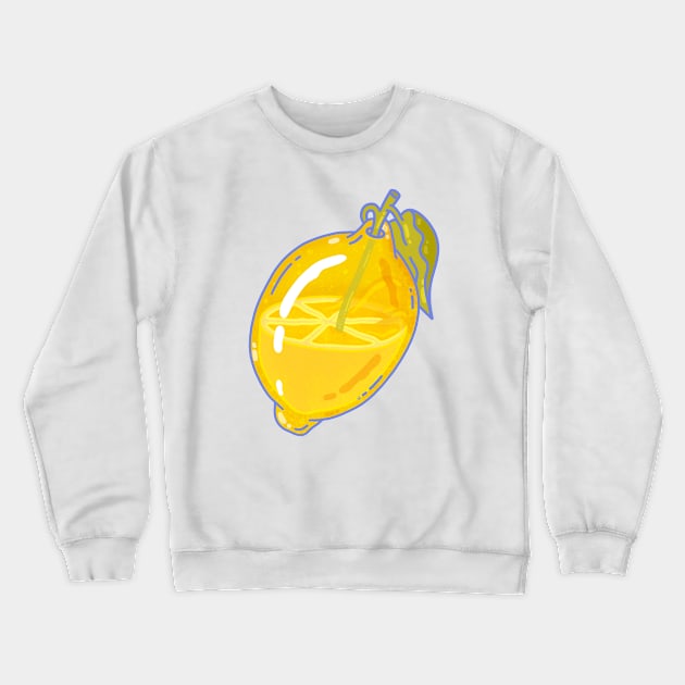 Sour Squeeze Crewneck Sweatshirt by LauraOConnor